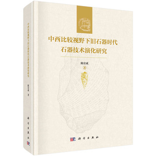 当当网 中西比较视野下旧石器时代石器技术演化研究  陈宥成著  陈宥成   科学出版社 正版书籍