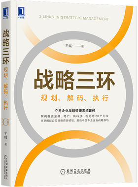 当当网 战略三环：规划 解码 执行 管理 战略管理 机械工业出版社 正版书籍