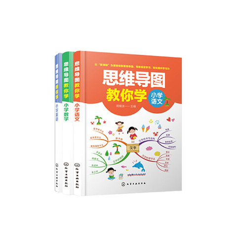 思维导图教你学系列——小学语文、数学、英语