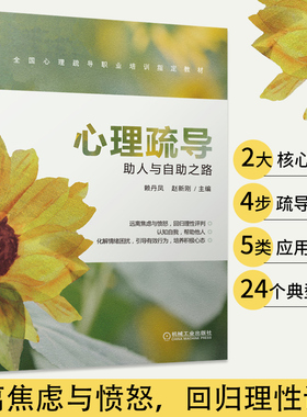 当当网 心理疏导 助人与自助之路 心理疏导咨询师职业资格考试 心理疏导师 人社部考试 机械工业出版社 正版书籍