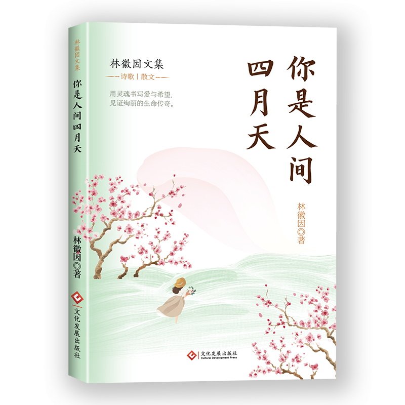 当当网 你是人间四月天 林徽因 文化发展出版社 正版书籍 - 实物图