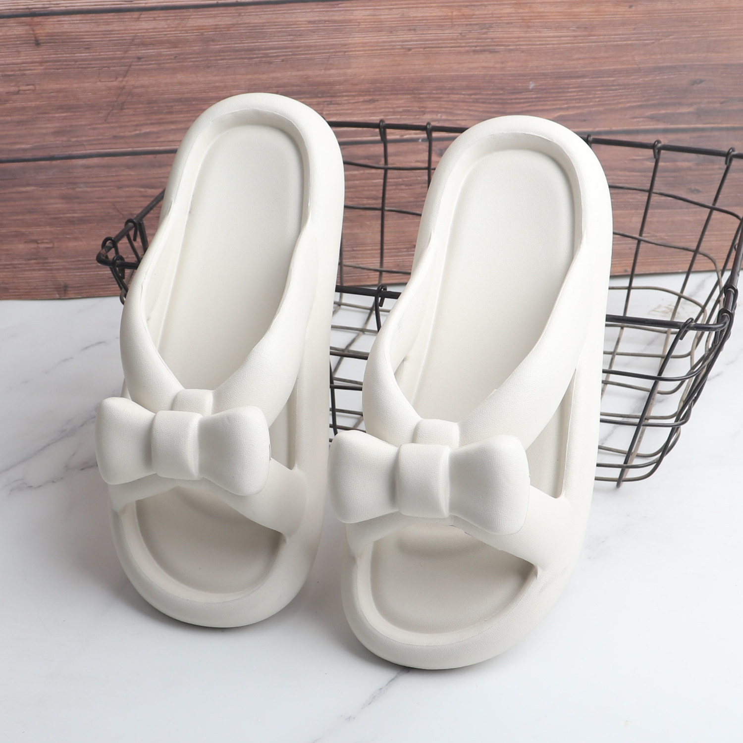 韩版EVA软底防滑一字拖外穿时尚百搭小香风蝴蝶结凉拖鞋海边沙滩,女鞋,一字拖,淘宝优惠券,粉丝福利购,淘宝优惠卷