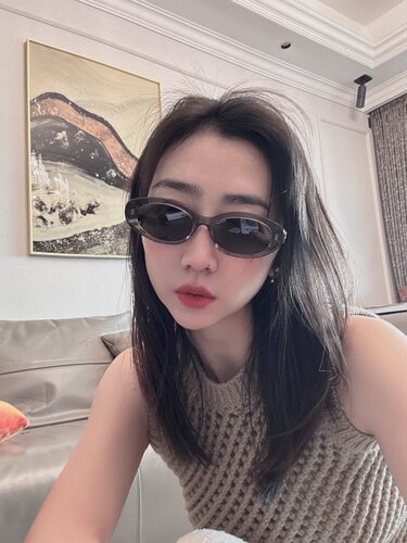 UGOCABRET欧美复古墨镜女士显脸小ins风网红防紫外线太阳眼镜