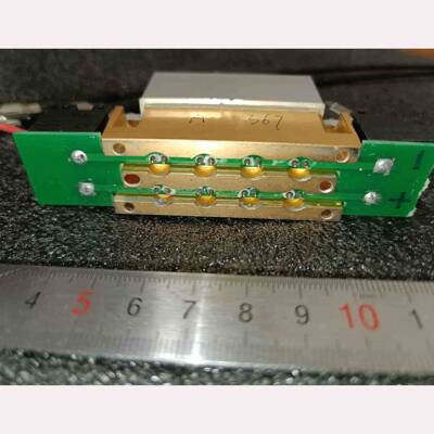 19瓦455nm蓝光激光器NUBM08模块配两根单头sma905接头裸纤