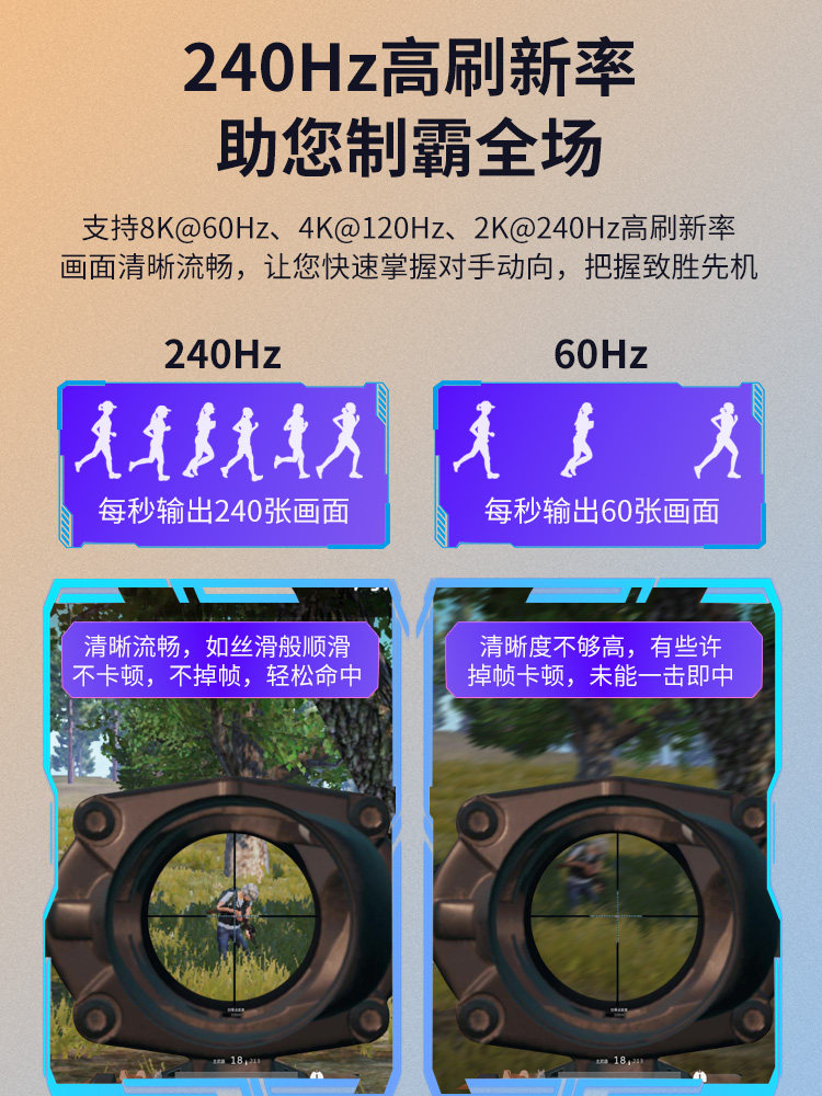 Tengfei HDMI коммутатор-разветвитель "три в одном", версия 2.1, кабель 8k HD, 4K/120 Гц, компьютерный ТВ-дисплей Изображение 1