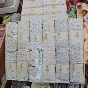 纯棉印花舒适三条装 亿娇儿Y107女三角内裤 健康舒适吸汗透气柔软