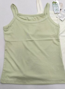 夏米姿26382简约纯色吊带背心女夏季薄款内搭外穿舒适透气上衣