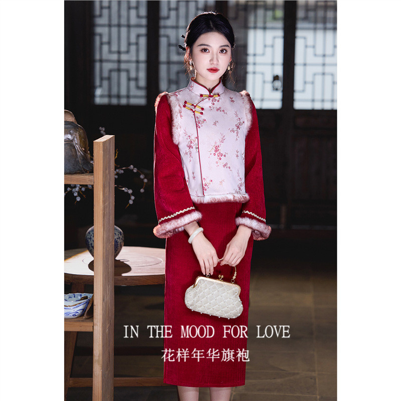红色敬酒服新娘2025新款