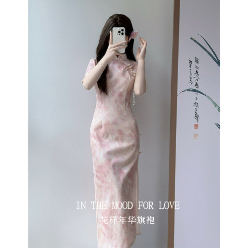 锦绣依人新中式订婚裙