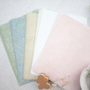 朦胧魅影网 手账网纱半透艺术纸环创痛包手工拼贴打底junkjournal