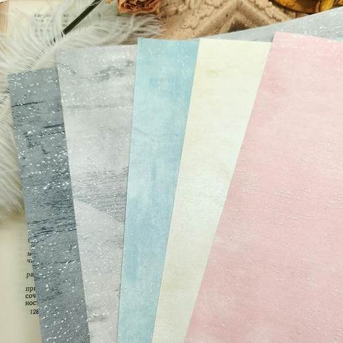 痛包环创手帐背景纸小食量合集A4