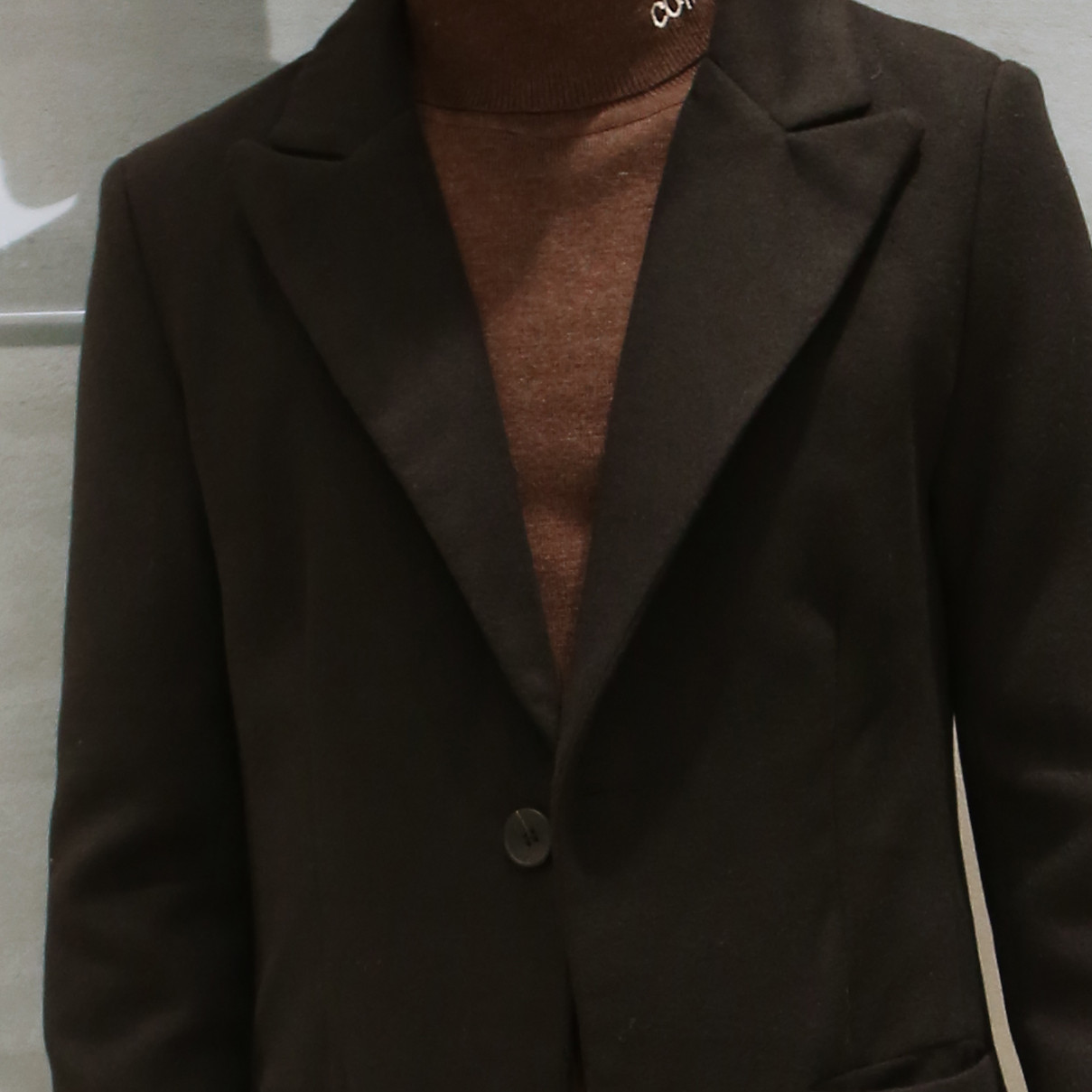 明星同款2018备货万装加棉男长款毛呢风衣韩版修身男士呢外套D73,男装毛呢大衣,四季星座1205