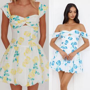 外贸单 收腰灯笼裙泡泡南瓜裙mini短裙 纯原@ngelbiba性感大辣妹