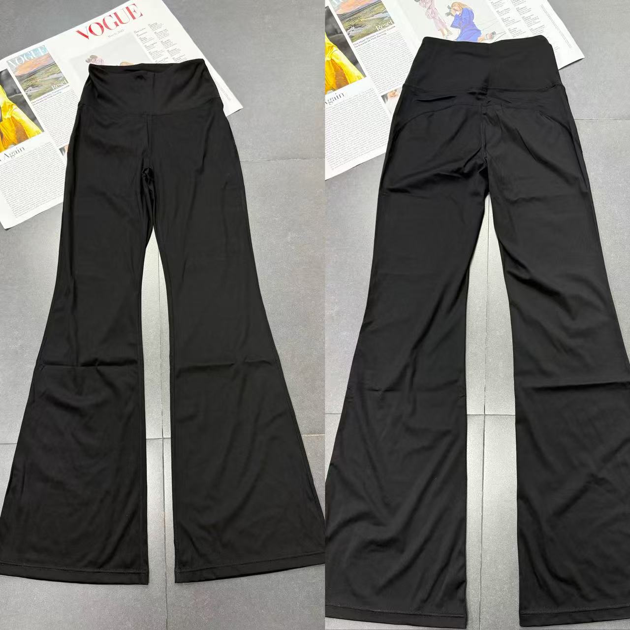 微喇叭裤长裤百搭显瘦瑜伽裤