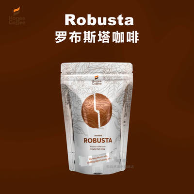 直邮越南多乐Honee单一产区高级咖啡豆Robusta罗布斯塔咖啡豆250g
