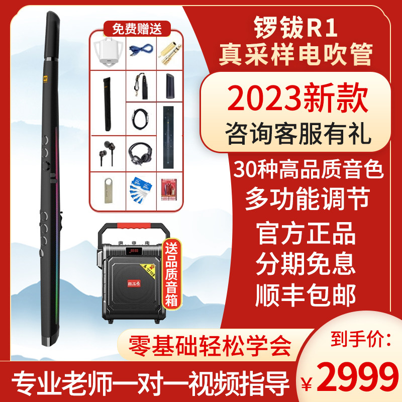 ROBKOO锣钹R1真采样电吹管2022国产电吹管电萨克斯初学者数字管属于什么档次？