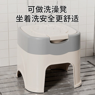 大童尿桶6岁-12岁卧室带盖尿壶夜壶孕妇尿盆防臭起夜老人坐便器凳