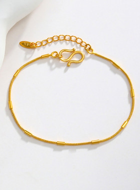 节节高竹节手链女高级感