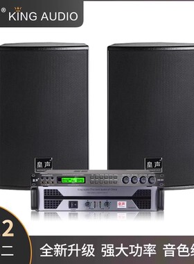 KingAudio/皇声 H12一拖二 30-200平米 专业KTV包房酒吧音响套装
