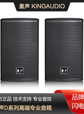 KingAudio/皇声D10音箱 专业KTV家庭唱歌清吧酒吧10寸350W一对