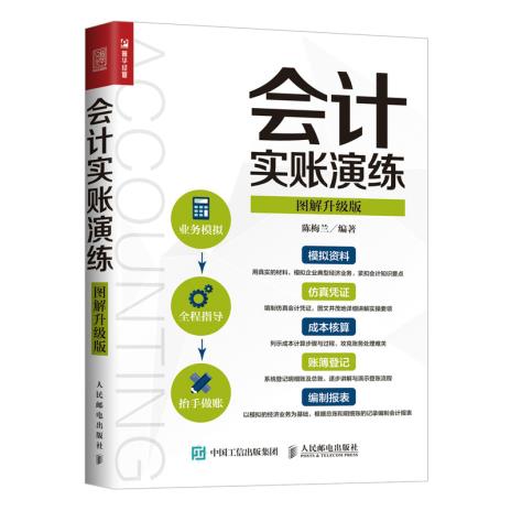 正版现货会计实账演练(图解升级版)
