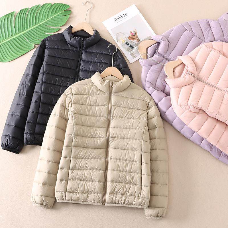 轻盈无感~舒适保暖冬季立领纯色绗线可机洗棉服女棉袄外套 X184,女装/女士精品,棉衣/棉服,淘宝优惠券,粉丝福利购,淘宝优惠卷