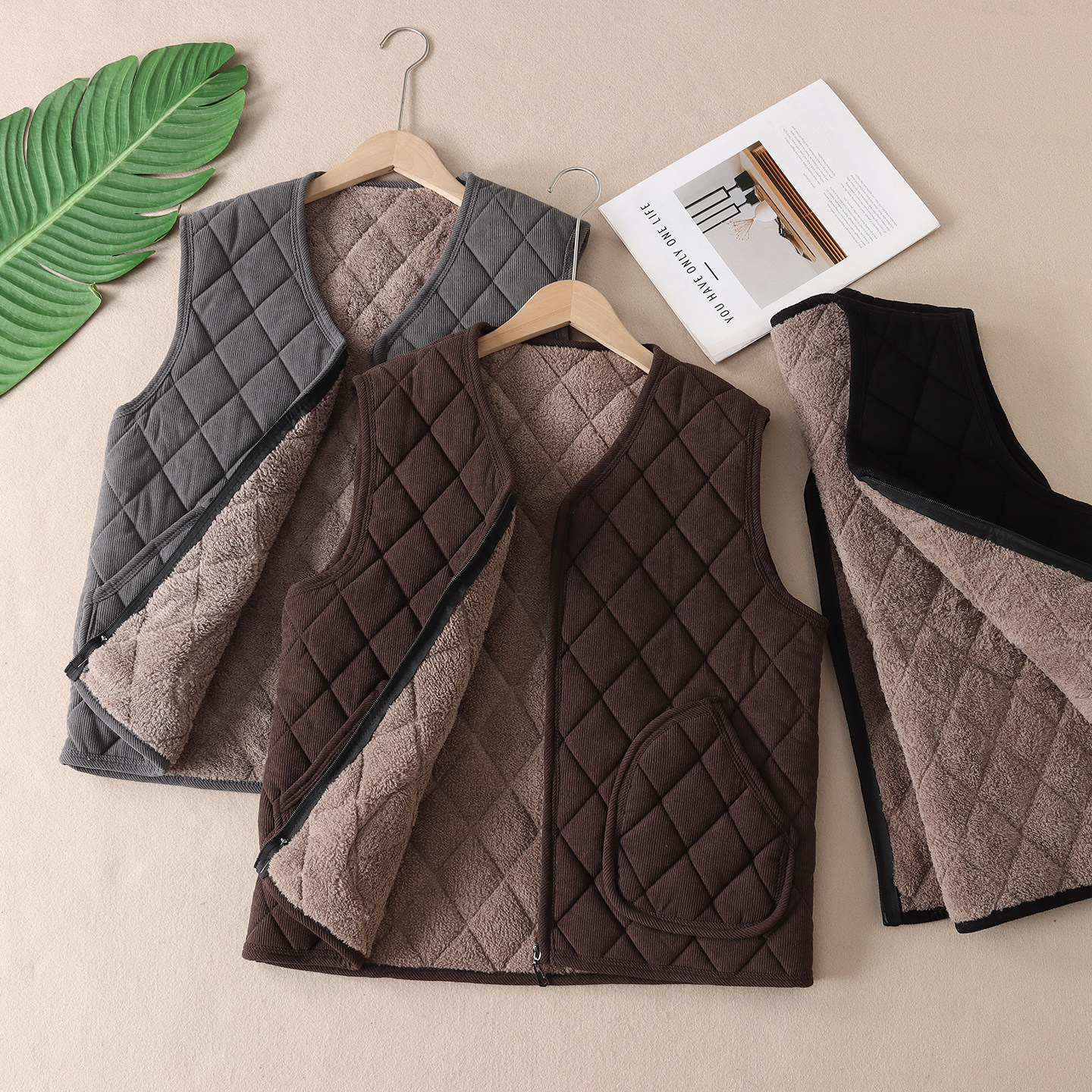 便宜好穿像小暖炉加厚保暖马甲男