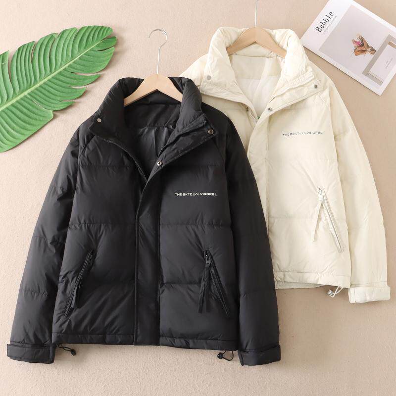 韩版休闲简约时尚保暖羽绒服
