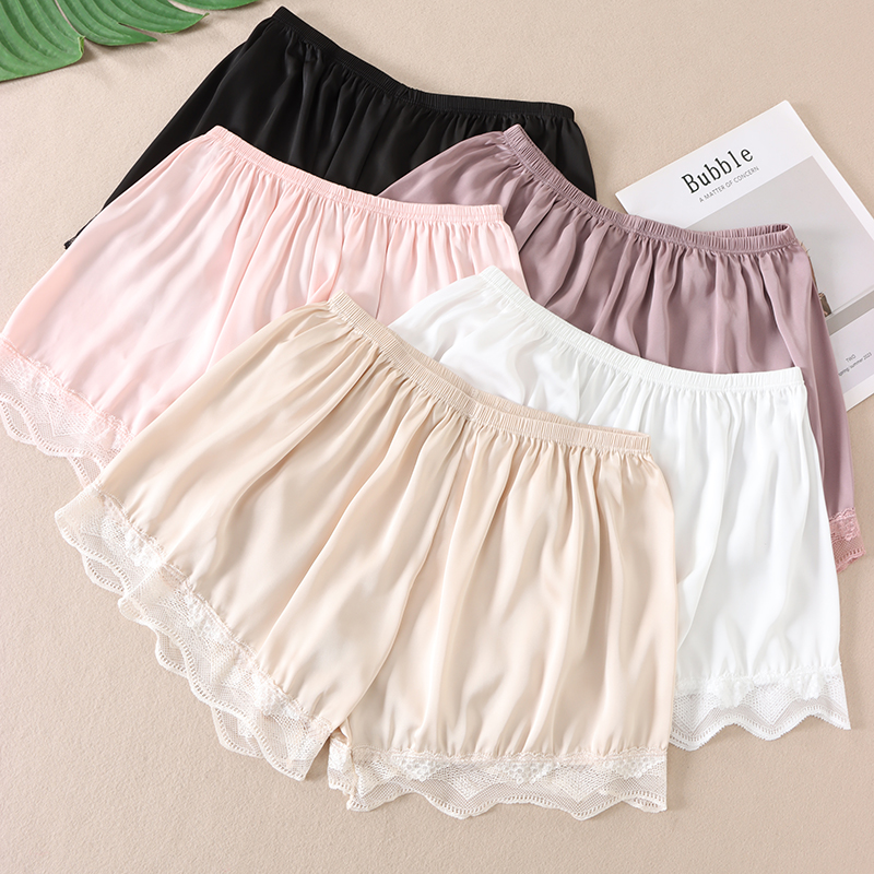 亲肤细腻柔滑仿真丝打底安全裤