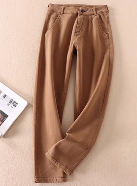 福利回馈~加厚加绒弹力休闲裤女冬新高腰显瘦百搭哈伦长裤 WD353