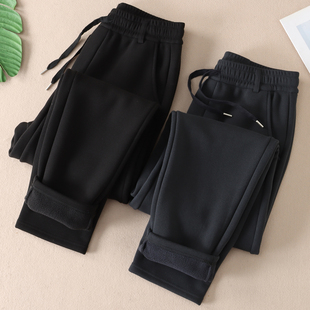 高腰日常百搭直筒长裤 男士 W3025 抗起球冬加厚绒保暖休闲裤 630克