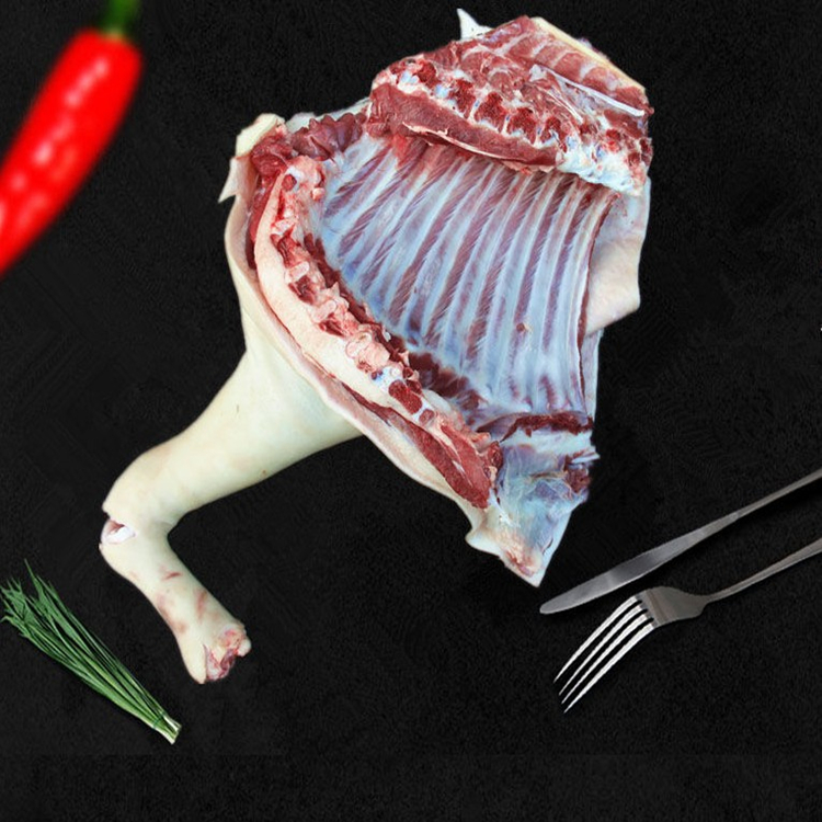 农家散养新鲜现杀山羊带皮带骨