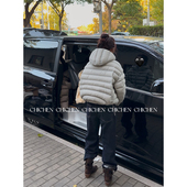 CHICHEN晨妍 外套 新款 云朵轻量感 90白鸭绒裸感排骨羽绒服女冬季