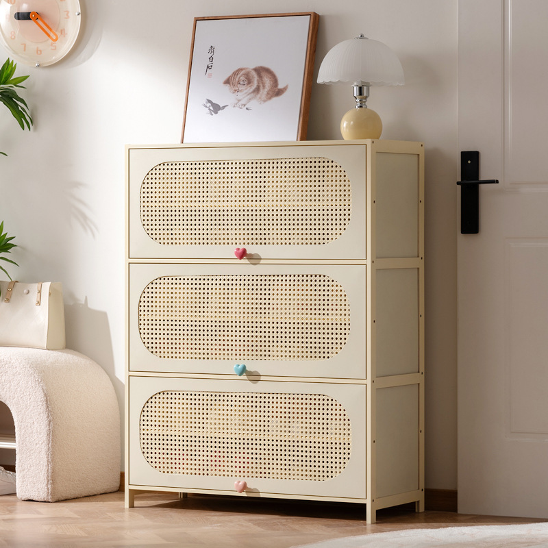 钢制鞋柜家用室内多层储物收纳柜