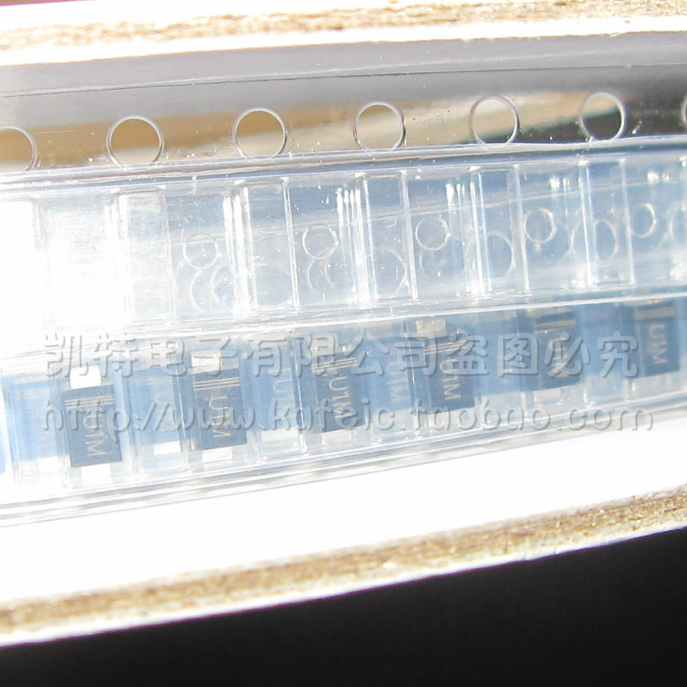 快恢复贴片 UF4007 SOD-123FL US1MW 二极管 1000V 丝印U1M 1K