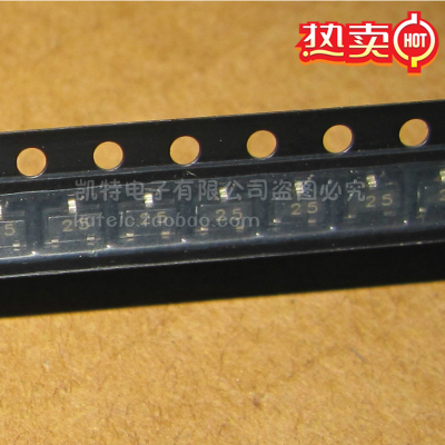 贴片 三极管 DTC124ECA 丝印 25 SOT-23 CJ 长电 数字晶体管