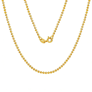 18K金素链，直播间专拍，下单前请和主播确认