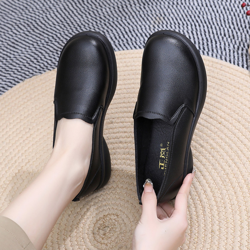 肯德基防滑工作鞋女黑色软底舒适上班久站不累防水防油耐磨女单鞋,女鞋,浅口单鞋,淘宝优惠券,粉丝福利购,淘宝优惠卷