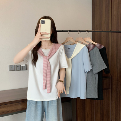 曾小咸大码女装miss38马西西masisi微胖辣妈起义爱蔷薇旗舰店上衣