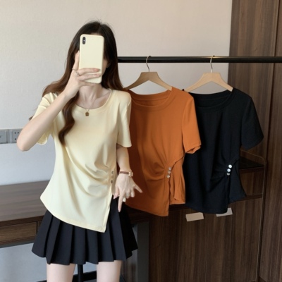 曾小咸大码女装miss38马西西masisi微胖辣妈起义爱蔷薇旗舰店上衣