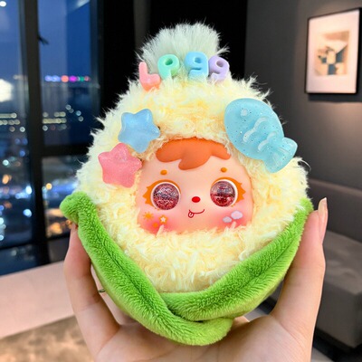 三小毛甜玉米毛绒栩你渝生雷朋99