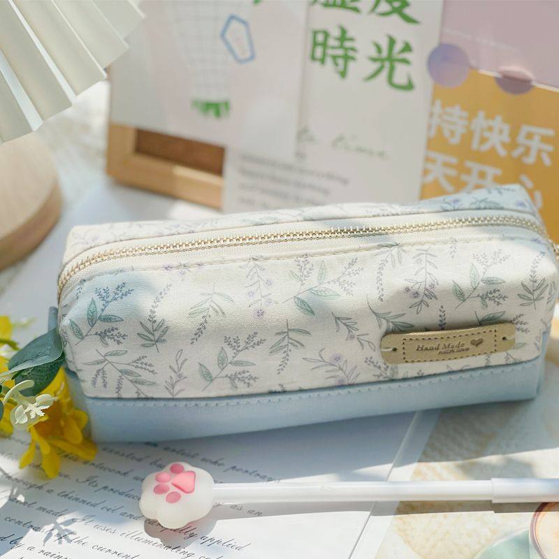 大容量文具袋学生笔袋女简约韩系初中ins日系,文具电教/文化用品/商务用品,笔袋,淘宝优惠券,粉丝福利购,淘宝优惠卷