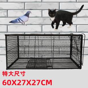 踏板式猫笼鸽子笼全自动救助流浪猫救助笼寻猫神器抓猫笼流浪救助