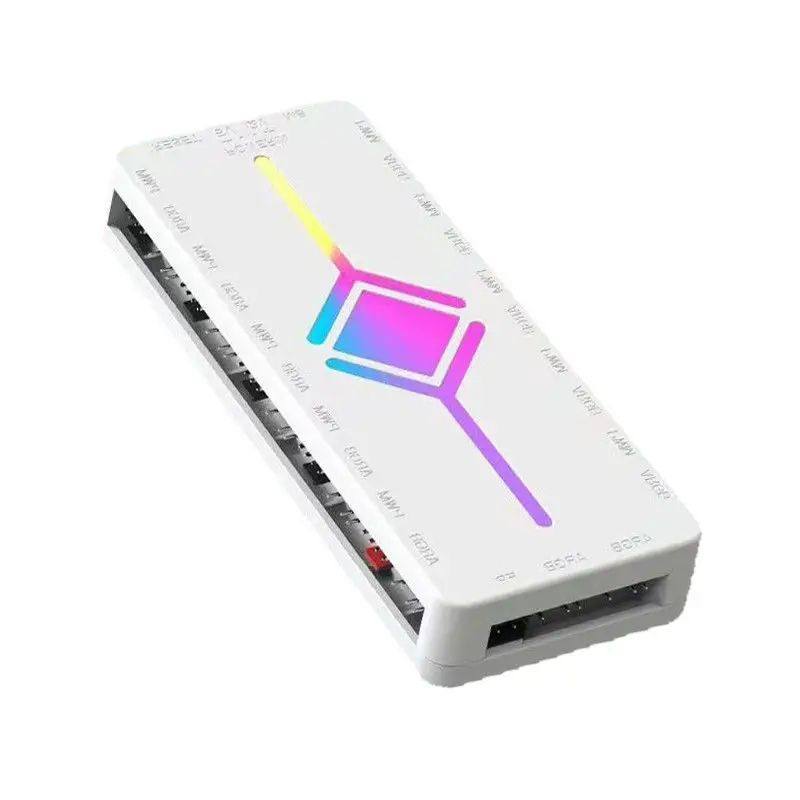 棱镜电脑argb控制器风扇集线器 5V3p ARGB控制器神光同步机箱风扇,收纳整理,理线器/集线器/绕线器,淘宝优惠券,粉丝福利购,淘宝优惠卷