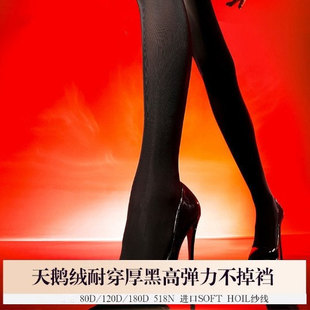 丝滑丝袜「热恋」春秋厚黑丝袜高弹力柔软性感无痕哑光打底连裤袜