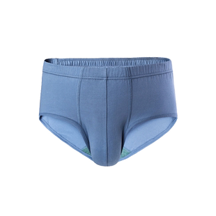 4条AB内裤男纯棉大码高腰全棉中老年宽松抗菌男士红色三角裤0922