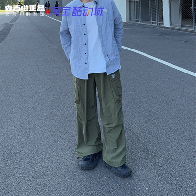 阿迪达斯直筒休闲男直筒裤束脚裤