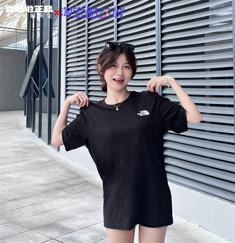 北面短袖男女经典百搭T恤