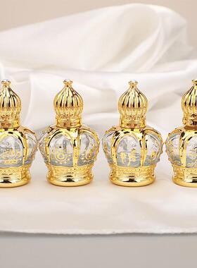 12ML电镀喷雾皇冠香水分装瓶迷你小样玻璃瓶旅行香水瓶