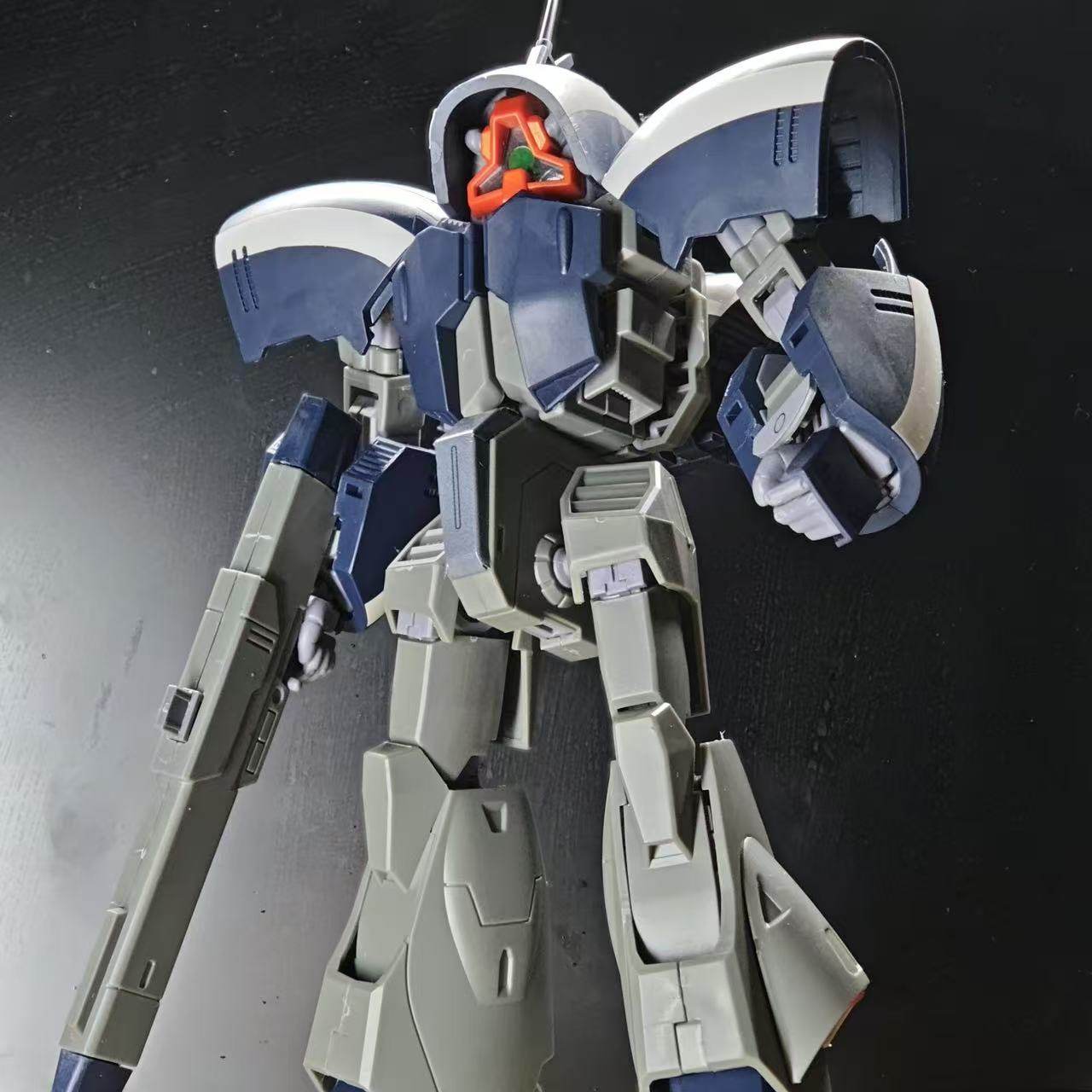 XW拼装模型 黑豆饼战士亚希玛亚斯曼变形双持枪双枪魂支架机器人